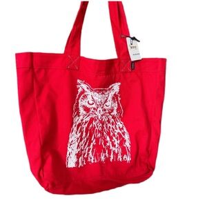 Nixon Red Owl Tote bag